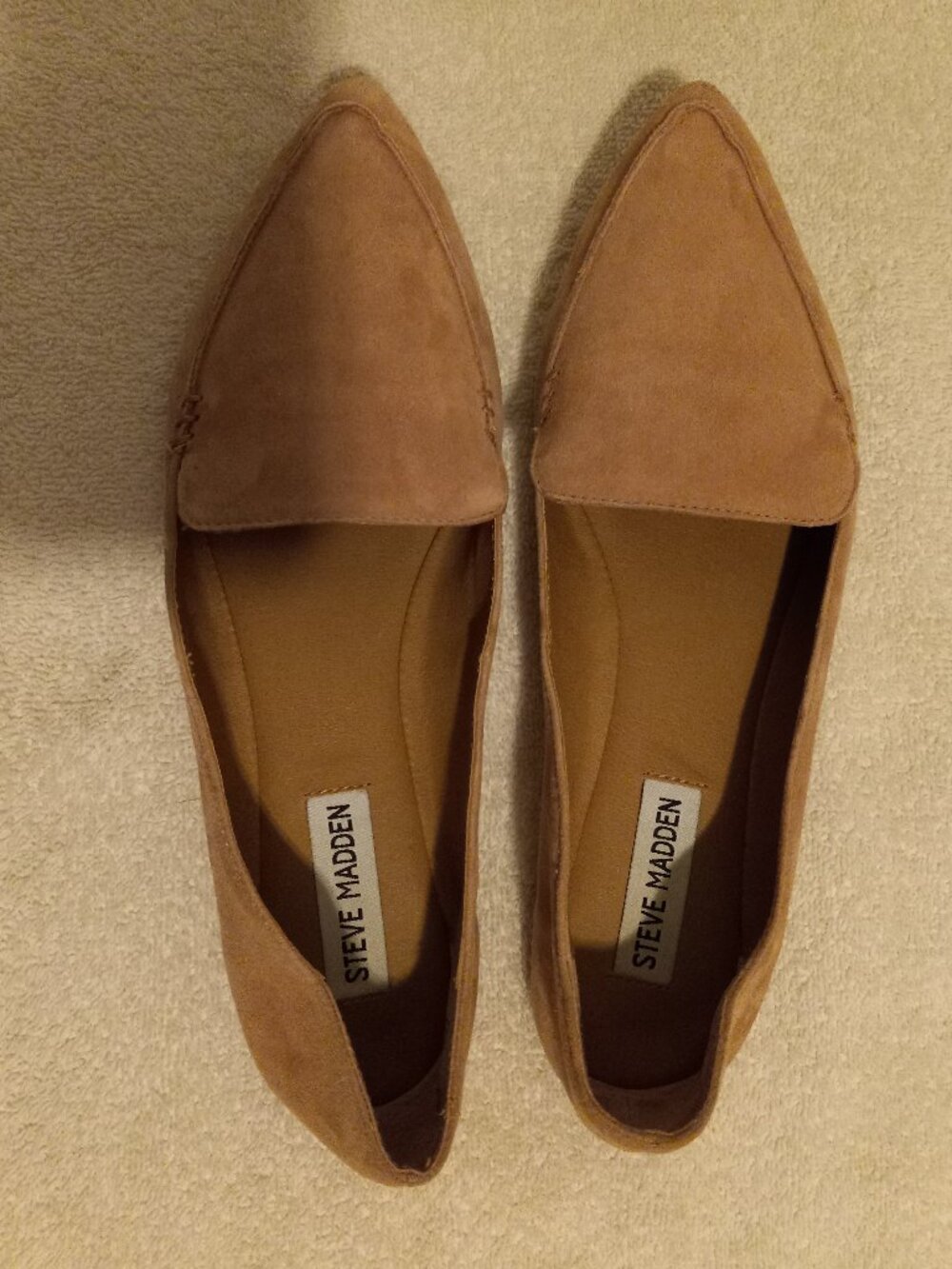 Steve Madden "Feather" Suede Loafer - Women's Size 8 1/2